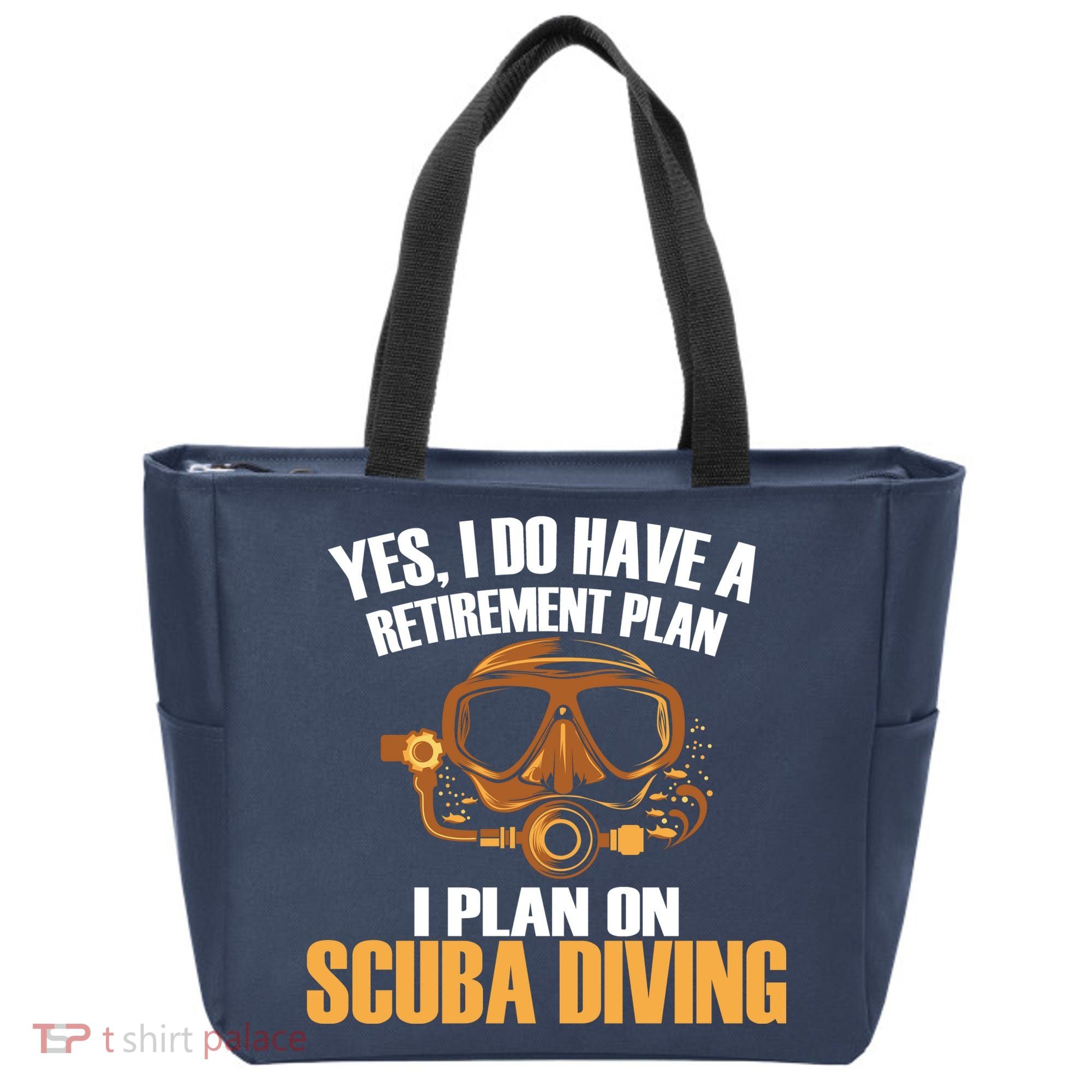 Scuba Diving Retirement Plan Tote Bag