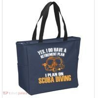 Scuba Diving Retirement Plan Tote Bag thumb 2