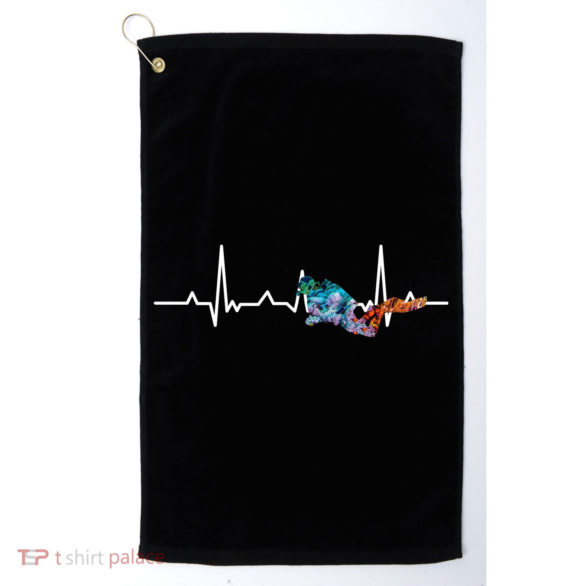 Scuba Pulse Golf Towel