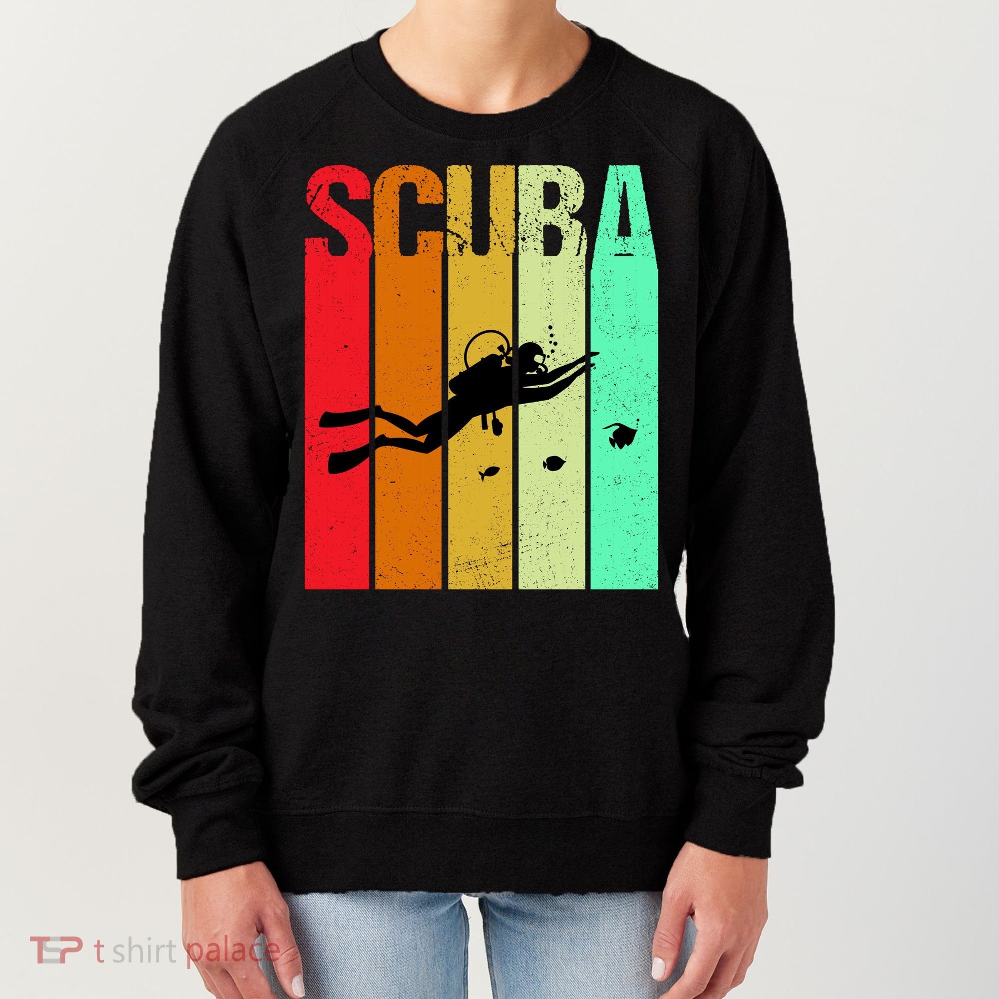 Scuba Retro Women's Sweatshirt