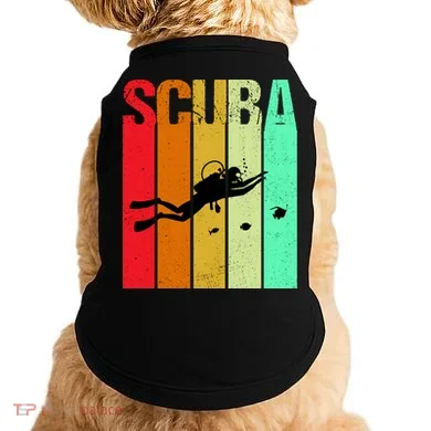 Scuba Retro Doggie Tank