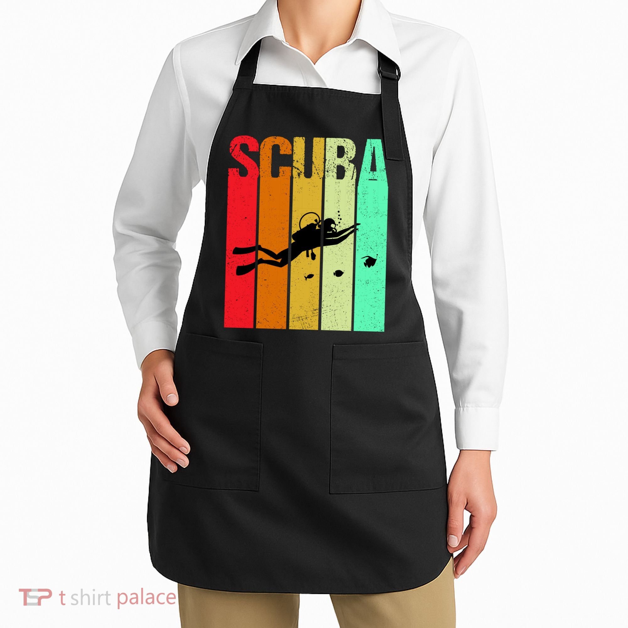 Scuba Retro Apron