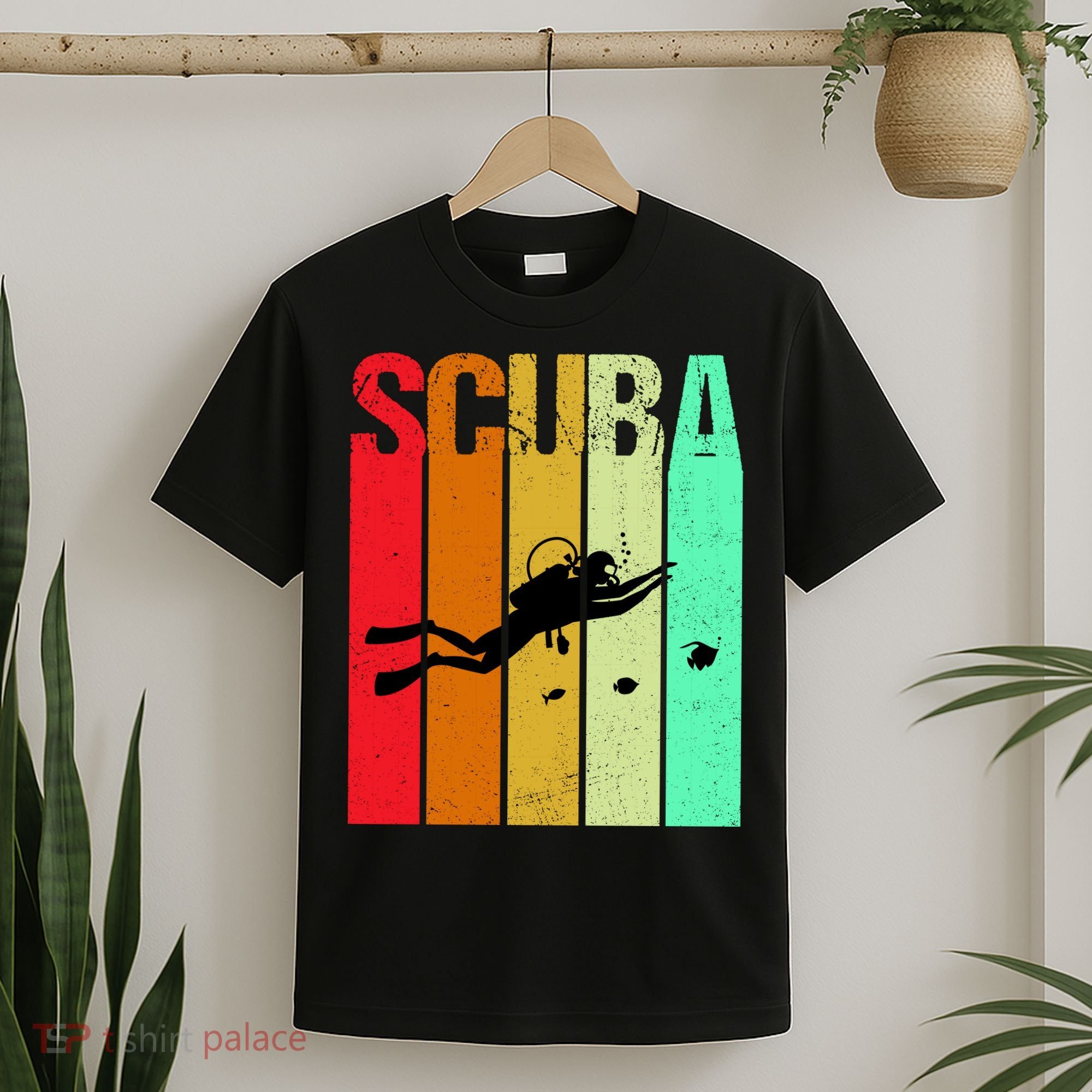 Scuba Retro T-Shirt