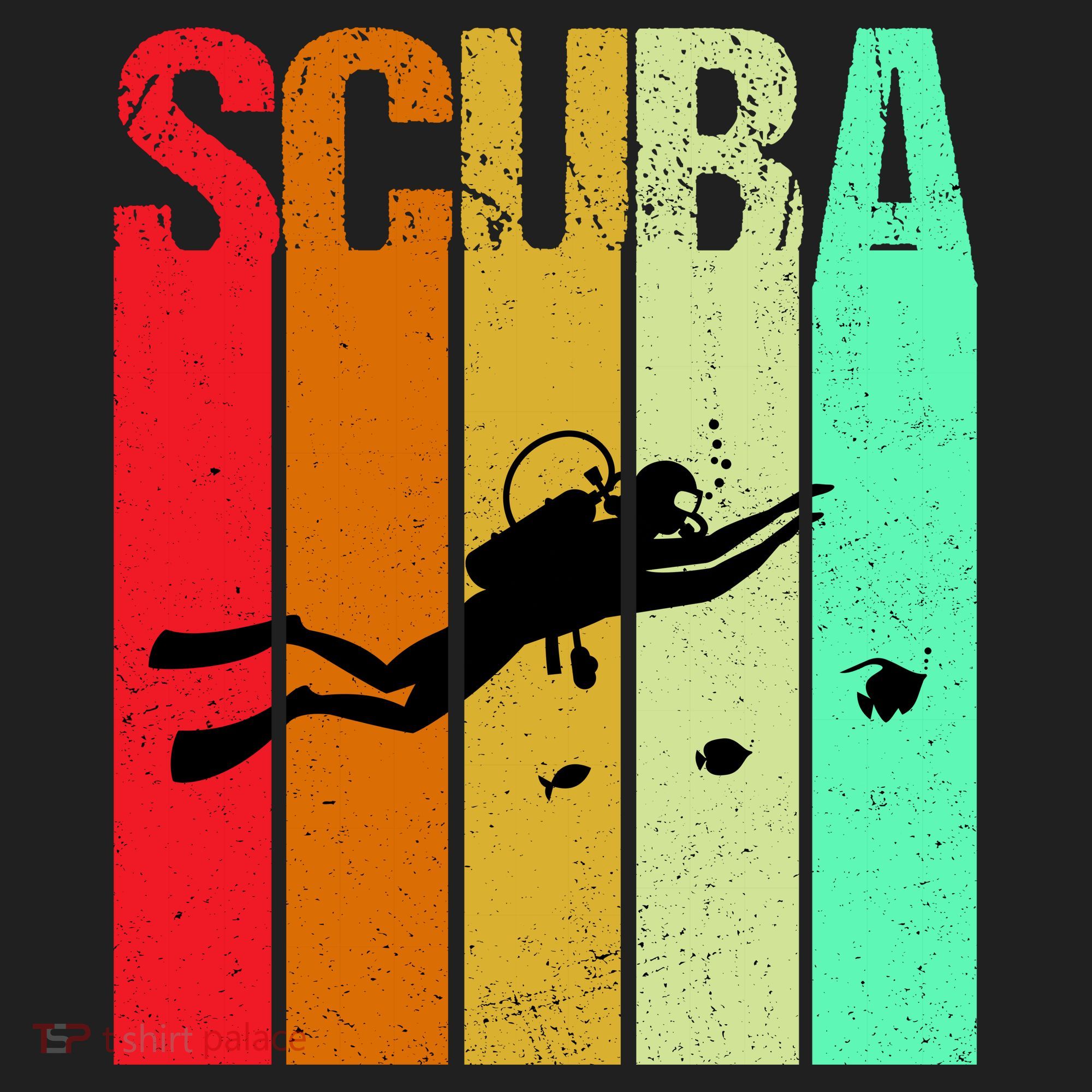 Scuba Retro Tumbler