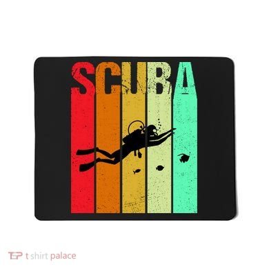 Scuba Retro Mousepad