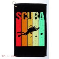 Scuba Retro Golf Towel thumb 0