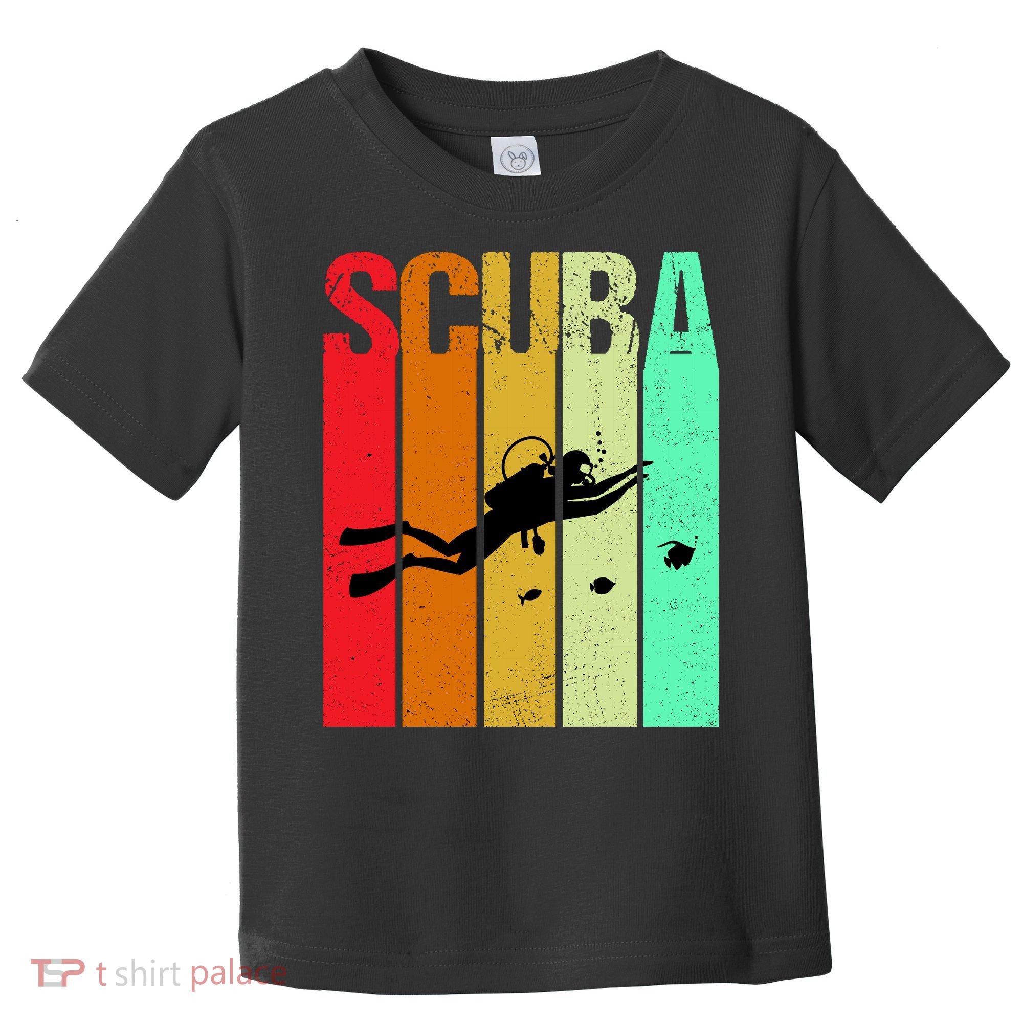 Scuba Retro Toddler T-Shirt