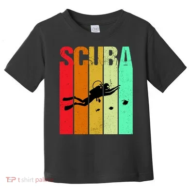 Scuba Retro Toddler T-Shirt