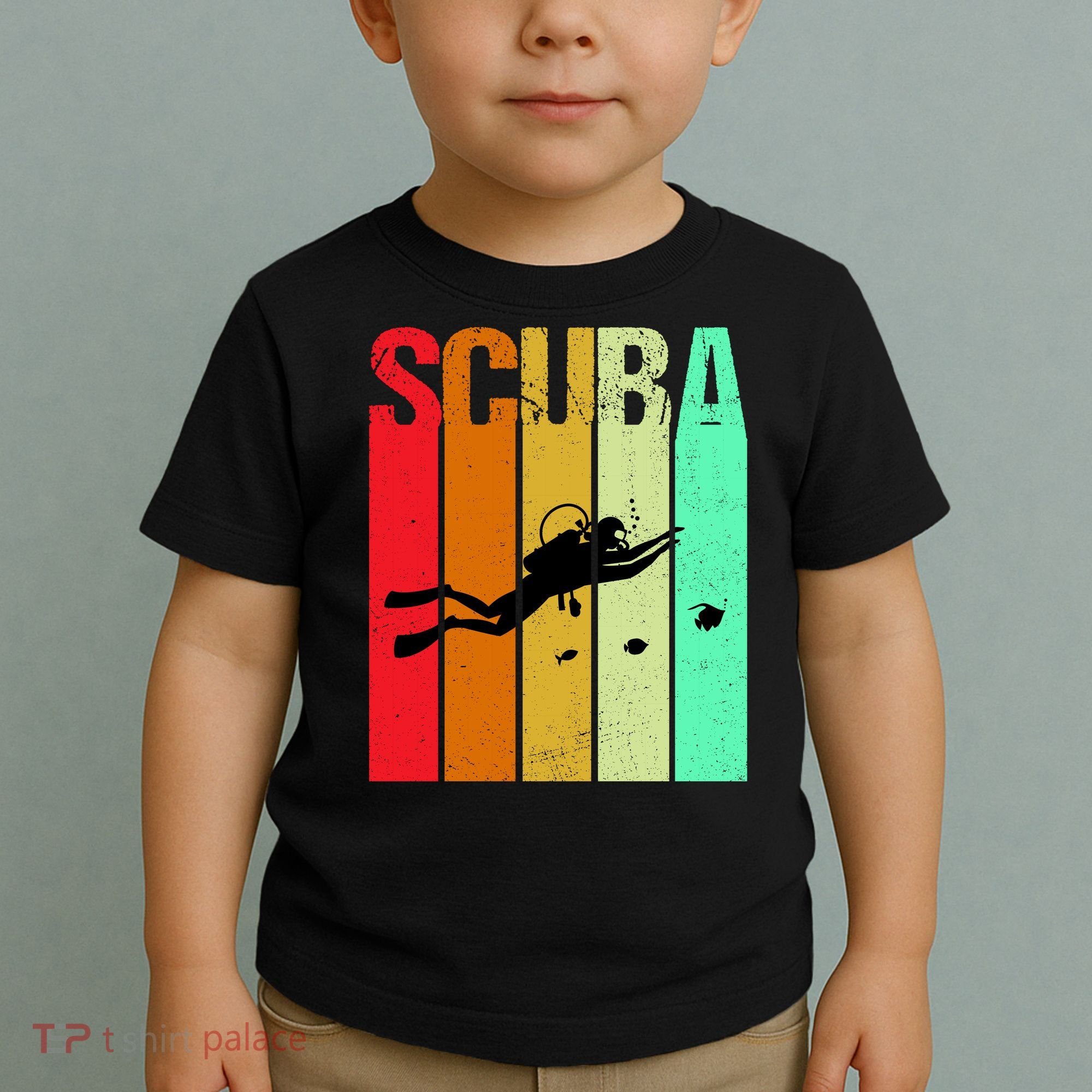 Scuba Retro Toddler T-Shirt