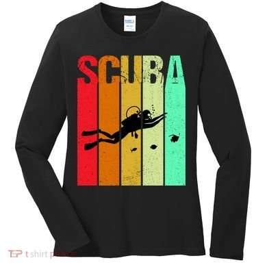 Scuba Retro Women's Long Sleeve Shirt