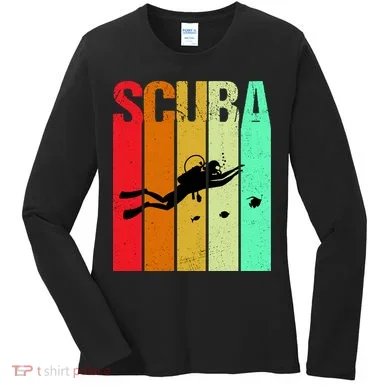 Scuba Retro Women's Long Sleeve Shirt