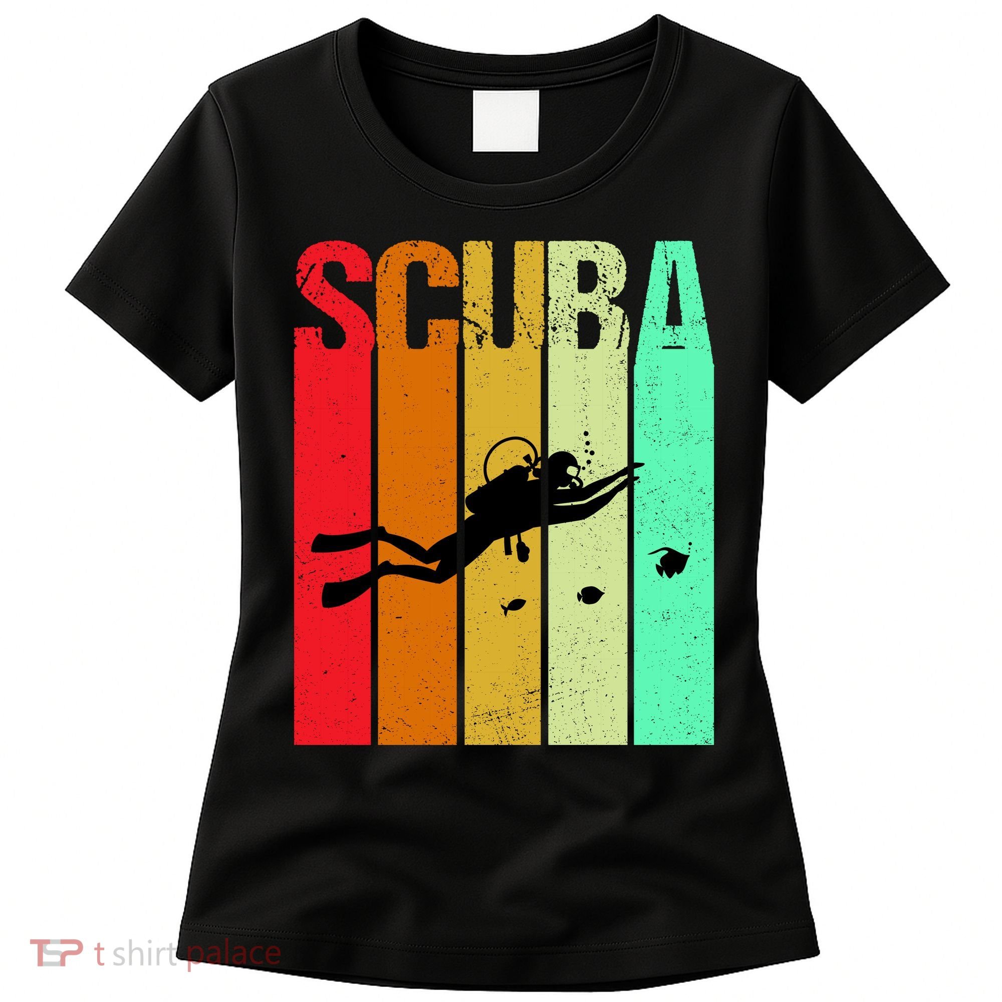 Scuba Retro Women's T-Shirt