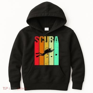 Scuba Retro Kids Hoodie