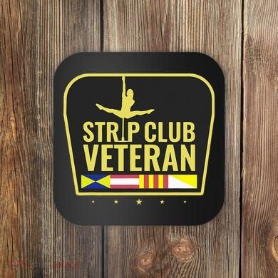 Strip Club Veteran Coaster