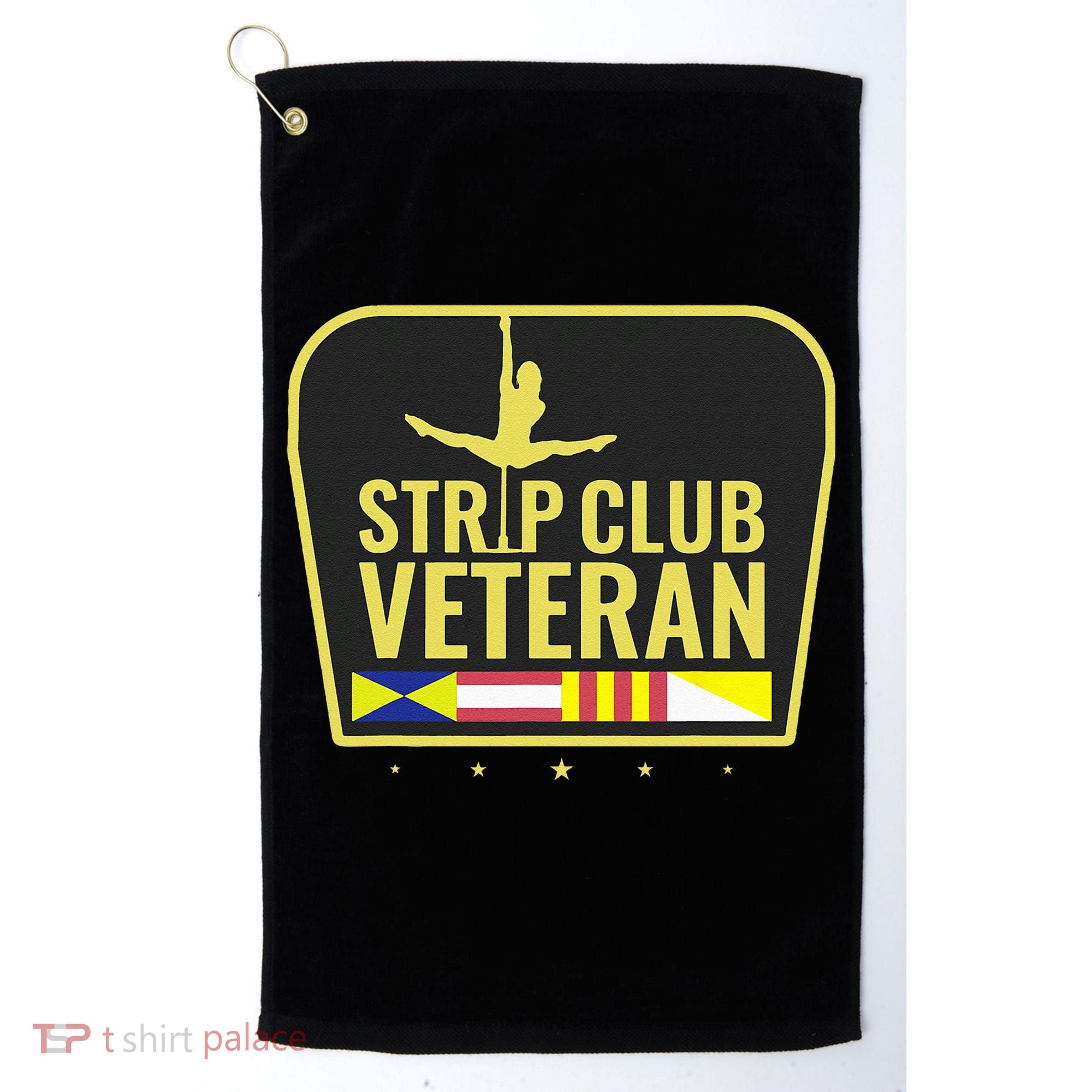 Strip Club Veteran Golf Towel