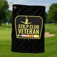 Strip Club Veteran Golf Towel thumb 1