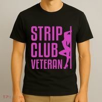 Strip Club Veteran Millitary Soldier Vintage T-Shirt thumb 3