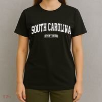South Carolina Vintage State Athletic Style T-Shirt thumb 4
