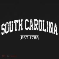 South Carolina Vintage State Athletic Style T-Shirt thumb 7