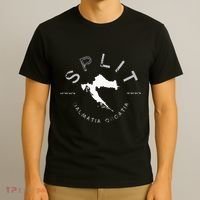 Split Croatia Vintage Distressed Graphic T-Shirt thumb 3