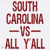 South Carolina Vs All YAll Vintage Weathered Southerner T-Shirt thumb 7
