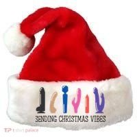 Sending Christmas Vibe Sending You Happy Vibe Xmas Vibrator  Santa Hat thumb 0