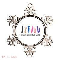 Sending Christmas Vibe Sending You Happy Vibe Xmas Vibrator  Ornament thumb 0