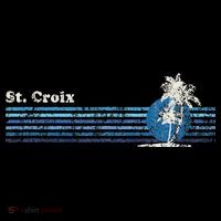 St. Croix Vintage 80s Palm Trees Sunset T-Shirt thumb 7