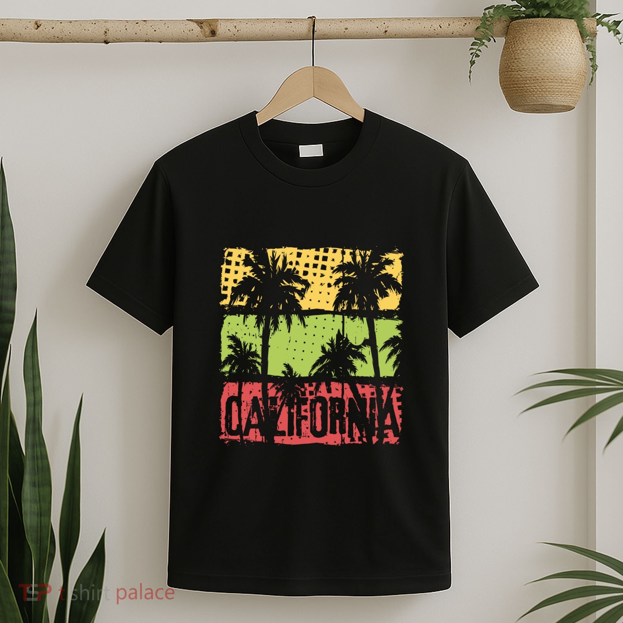 Surfing California Vintage Summer Beach Gift T-Shirt