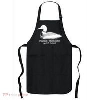 Stupid Canadian Wolf Bird Funny Humor Apron thumb 0