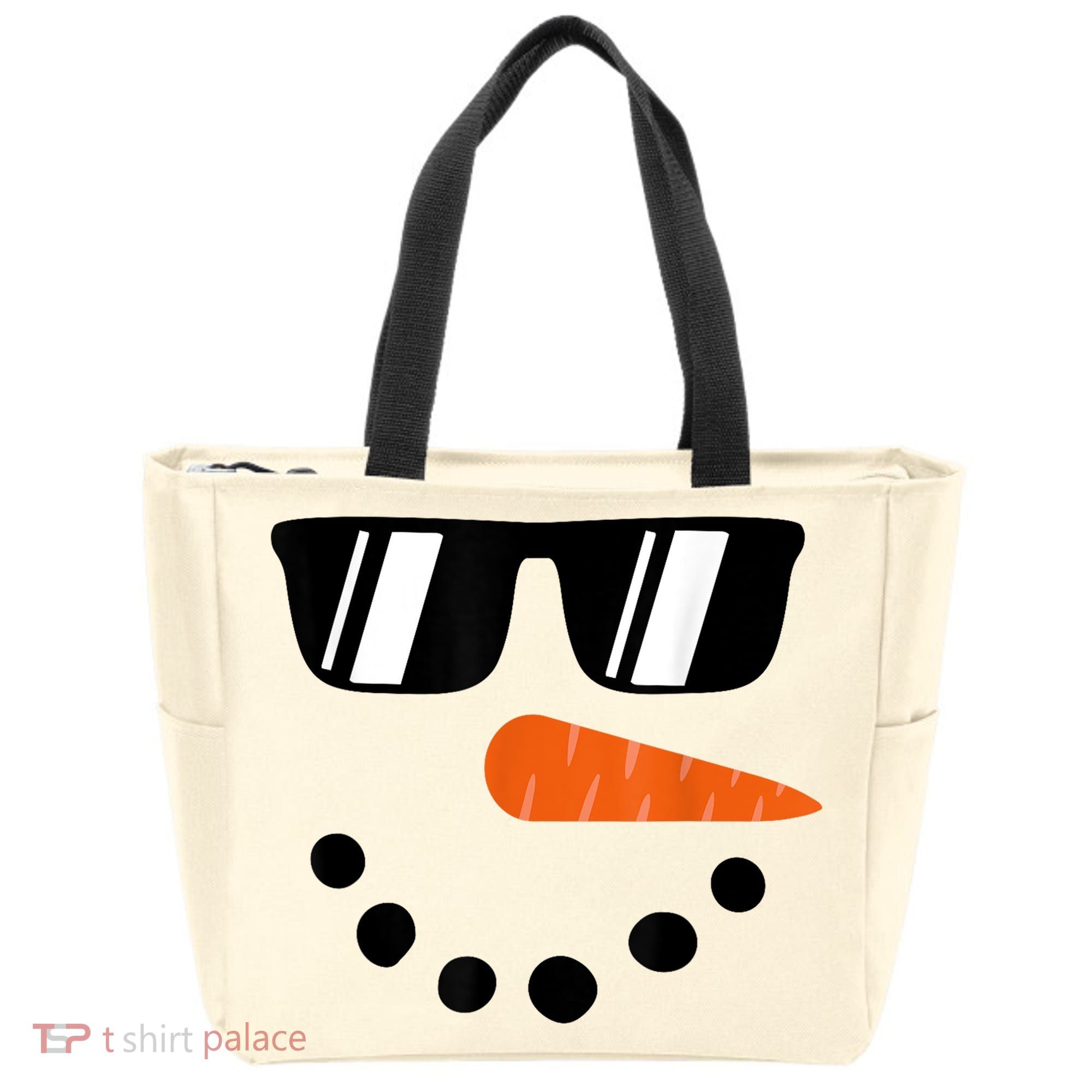 Snowman Christmas Winter Tote Bag