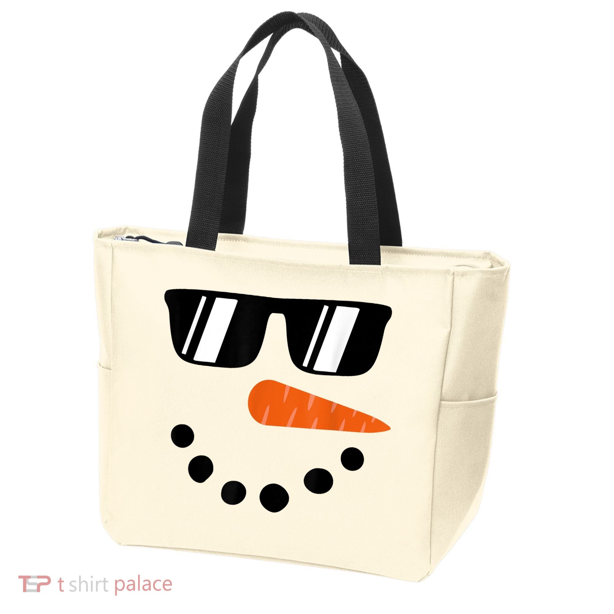 Snowman Christmas Winter Tote Bag
