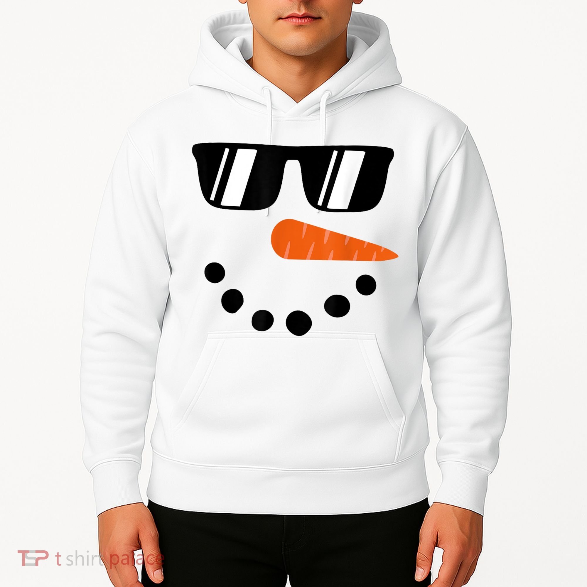 Snowman Christmas Winter Hoodie