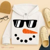 Snowman Christmas Winter Hoodie thumb 4
