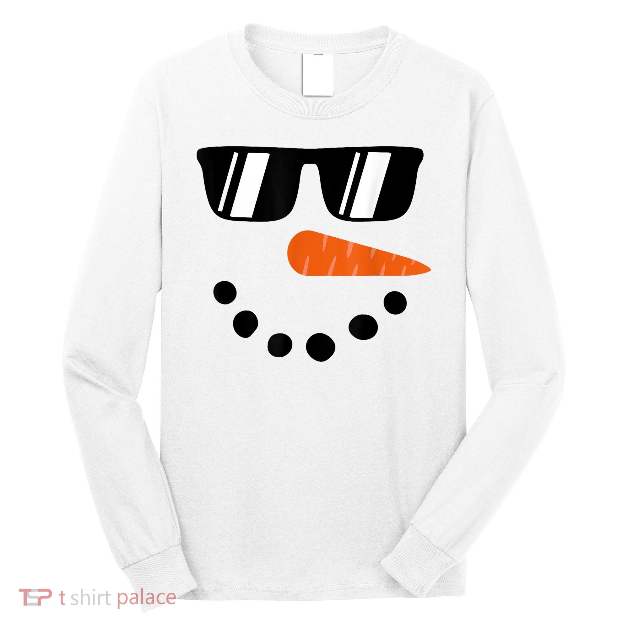 Snowman Christmas Winter Long Sleeve Shirt
