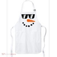 Snowman Christmas Winter Apron thumb 0
