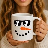 Snowman Christmas Winter Coffee Mug thumb 3