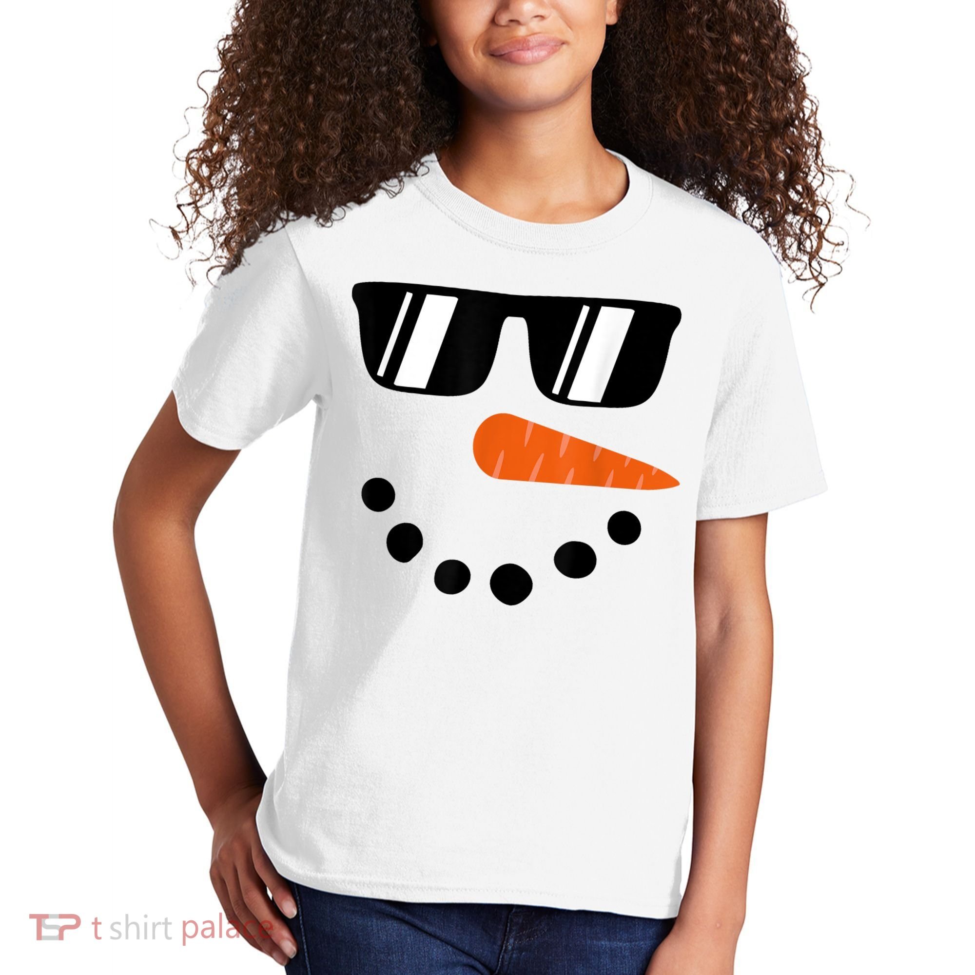 Snowman Christmas Winter Kids T-Shirt