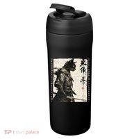 Samurai Cat Warrior Ukiyo Ink Artwork Cat Samurai 24oz Duet Stainless Steel Tumbler thumb 3