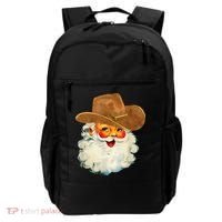 Santa Cowboy Western Christmas Xmas Holiday Pajamas Backpack thumb 0