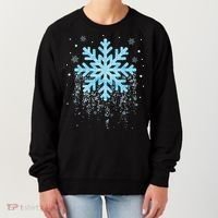 Snowflake Costume Winter Christmas Matching Women's Sweatshirt thumb 0