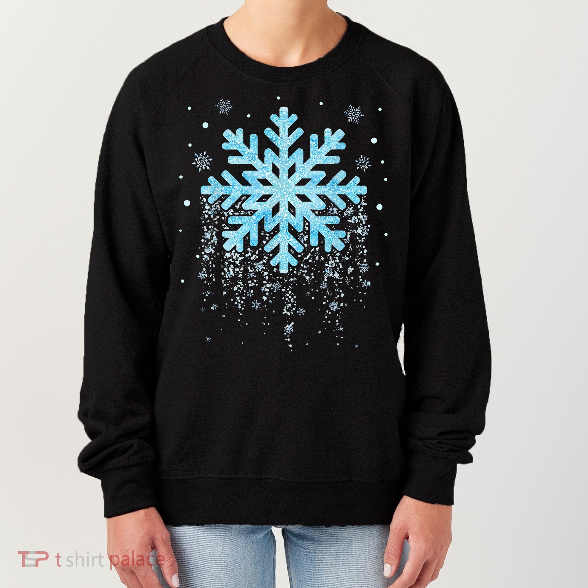 Snowflake Costume Winter Christmas Matching Women's Sweatshirt