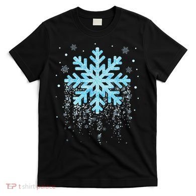Snowflake Costume Winter Christmas Matching T-Shirt