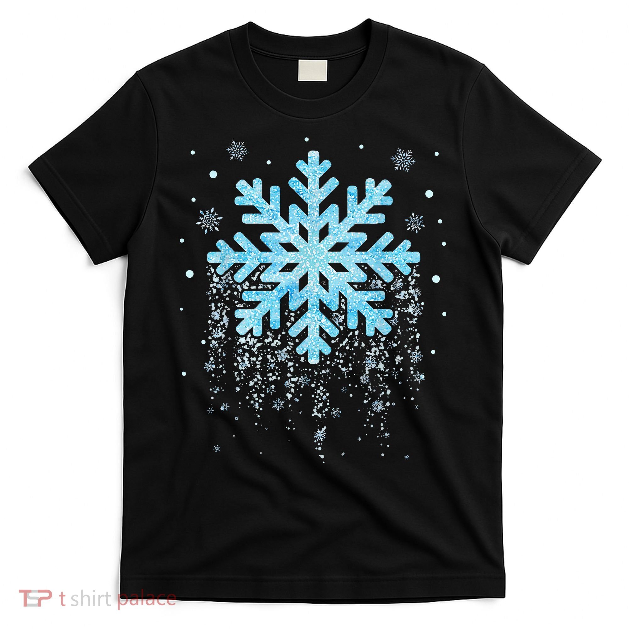 Snowflake Costume Winter Christmas Matching T-Shirt