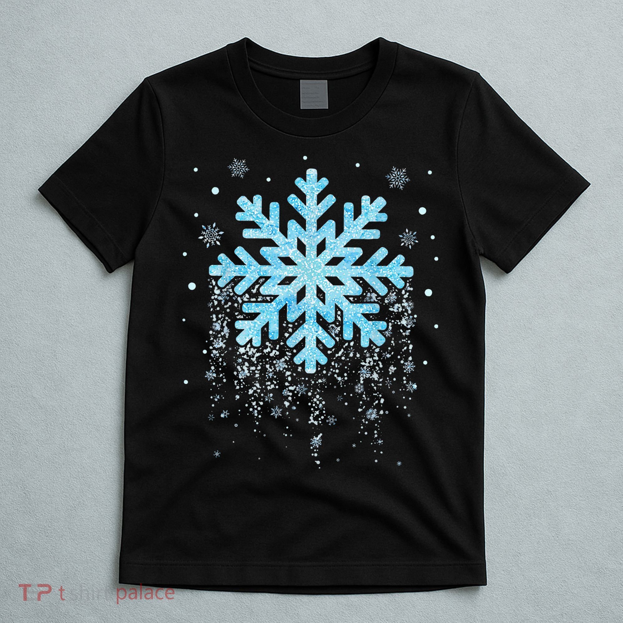 Snowflake Costume Winter Christmas Matching T-Shirt