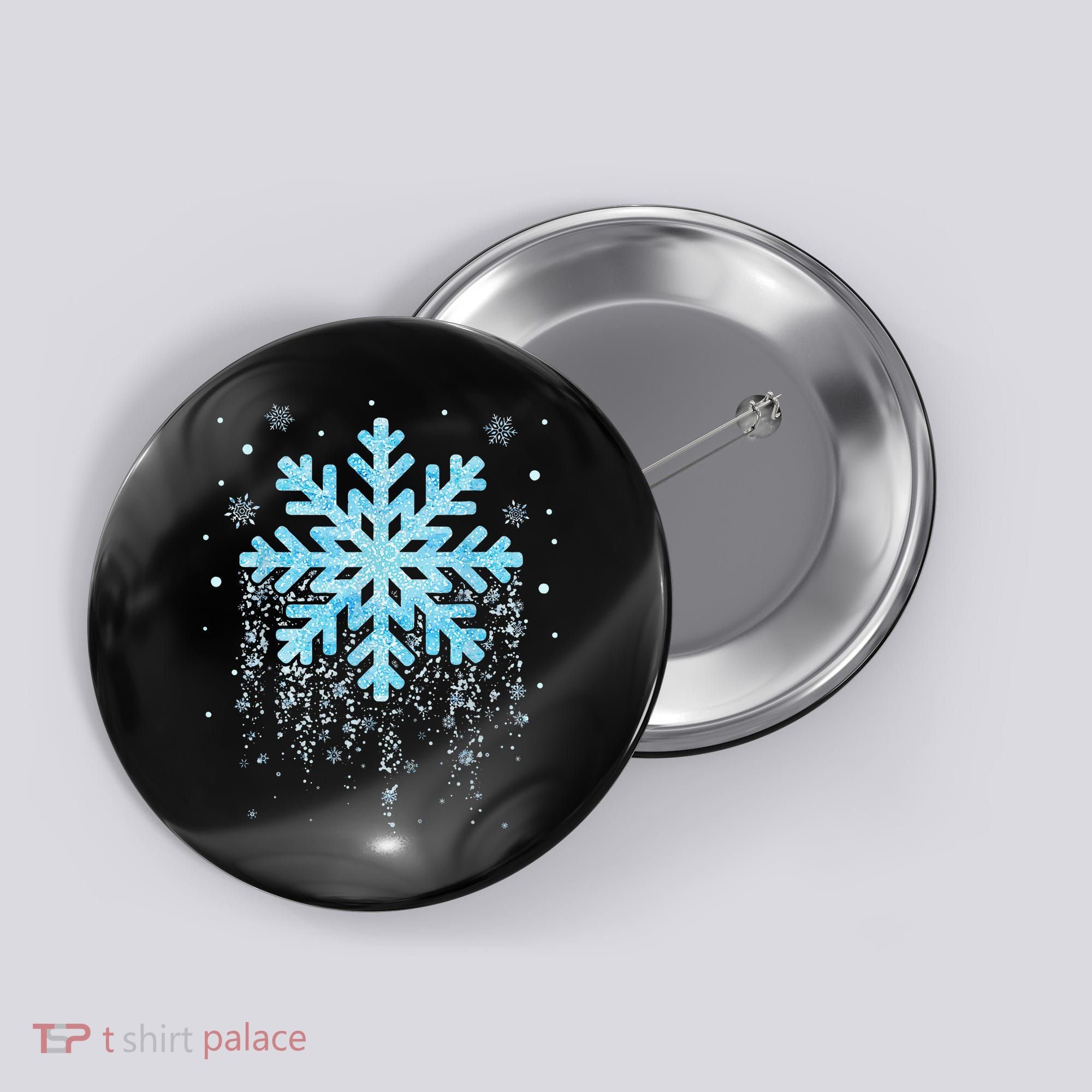 Snowflake Costume Winter Christmas Matching Button