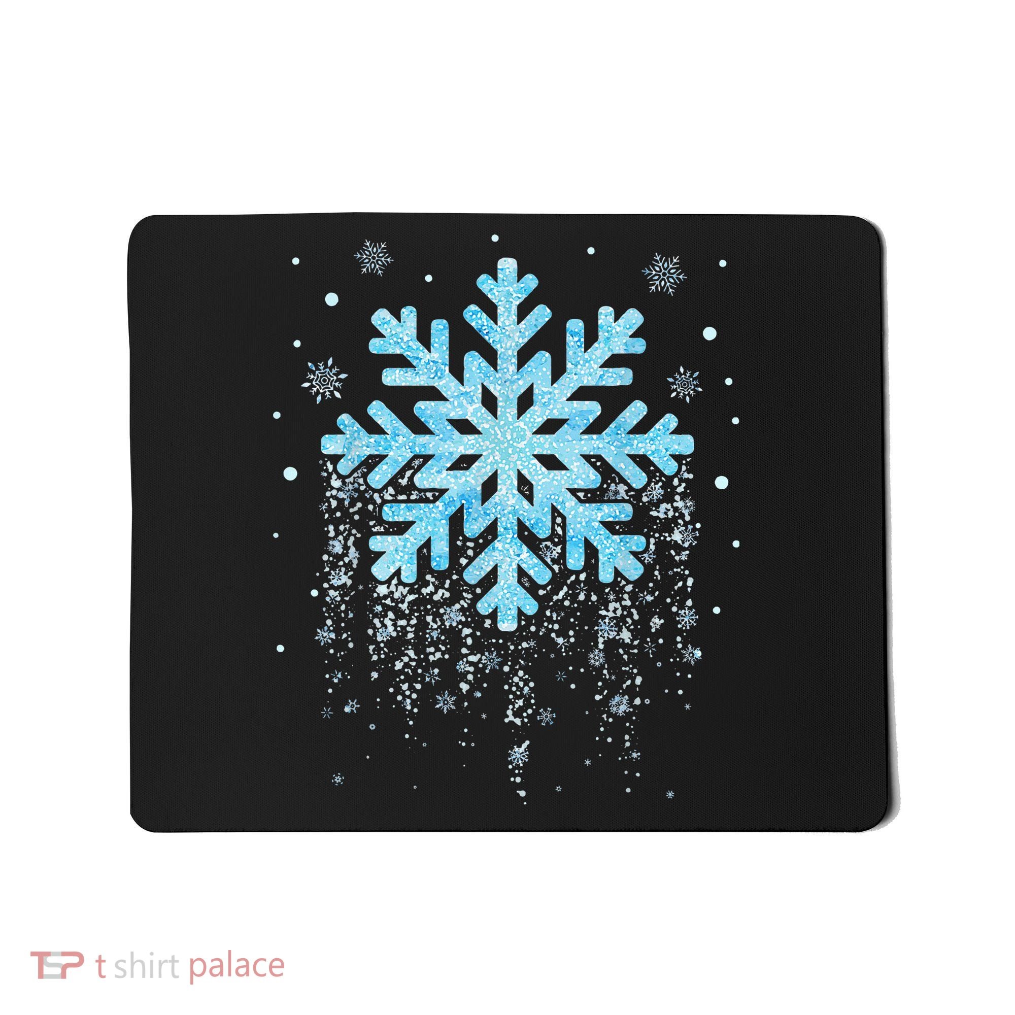 Snowflake Costume Winter Christmas Matching Mousepad