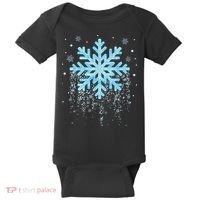 Snowflake Costume Winter Christmas Matching Baby Bodysuit thumb 0