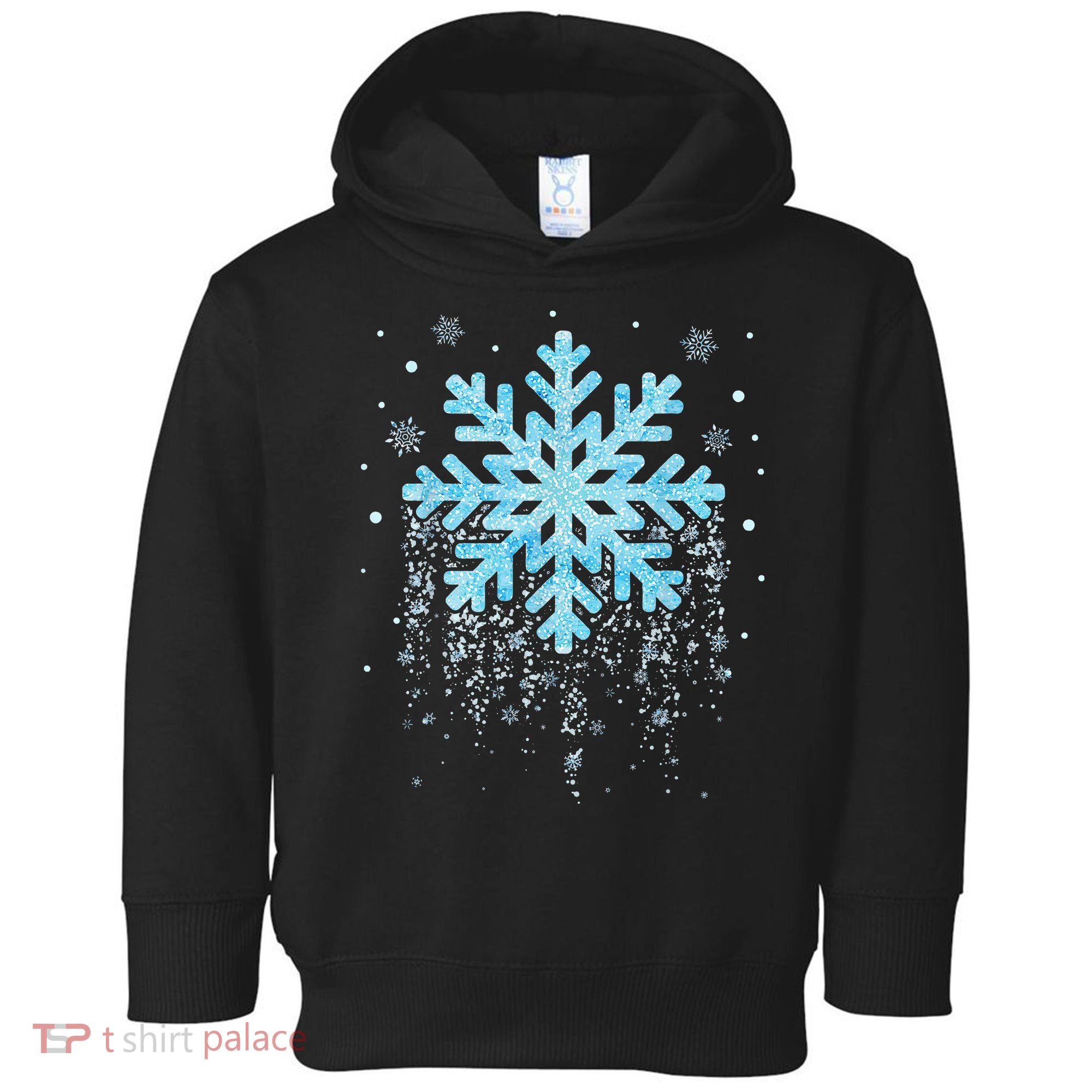 Snowflake Costume Winter Christmas Matching Toddler Hoodie