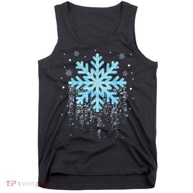 Snowflake Costume Winter Christmas Matching Tank Top